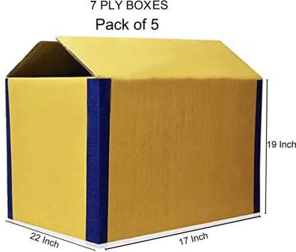 Sun Packers Corrugated Paper Moving, Storage Packaging Box