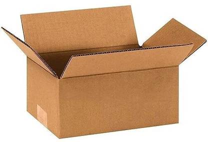 SecureShip Corrugated Cardboard 3 Ply Strong 7 x 4 x 3.5 Inches Carton Packaging Box