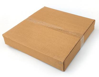 MMTool PRODUCTS Corrugated Cardboard 5 Ply Plain Box Size 18"x18"x3" Inches Packaging Box