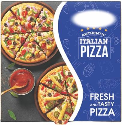 KHAANA PACKAGING Pizza Box Craft Paper Pizza Box Kraft Paper 3ply corrugated brown pizza box size 6.5X6.5X1.5'' Pizza Packaging Box