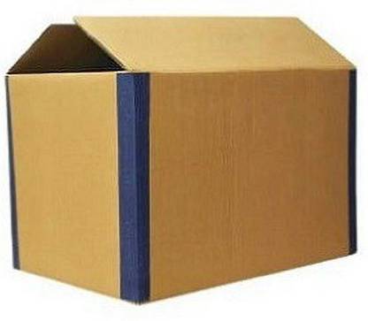 YNK Corrugated Cardboard Corrugated Packing Boxes 27 X 18 X 12 Inch 5ply Heavy Duty Reinforced Edge BLUE Packaging Box