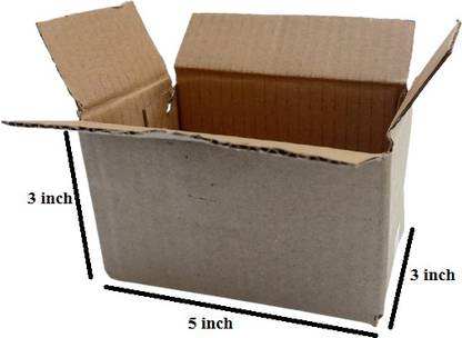Shankar Creation Corrugated Cardboard Safe Packaging, Shipping, E Commerce, 3 Ply, Packing Small Size Good. Packaging Box