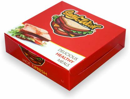 SHAFI Sandwich Carton Cardboard Sandwich Packing, King size Sandwich Packaging Box