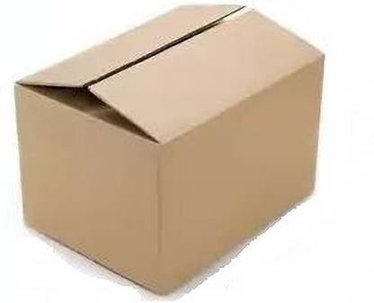 Boxzie Corrugated Cardboard 3 Ply Corrugated Box Size 6X4X5 Inches| Packaging Boxes for Moving/Storage Packaging Box