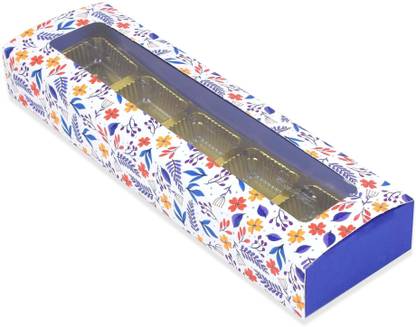 LINE 'N' CURVES Non-Corrugated Paper Decorative Chocolate Gift Box Valentine’s Day Chocolate Packaging Box