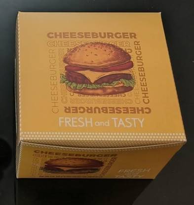 KHAANA PACKAGING Burger Box Paper Packaging Box