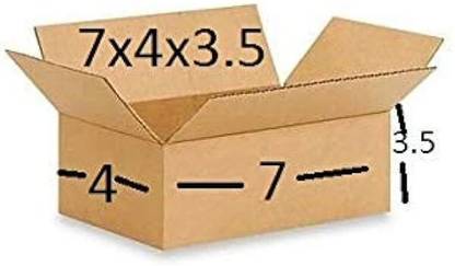 NirvaanTrader Heavy Duty Double Wall Carton Paper Suitable for E-commerce Shipping and courier Packaging Box