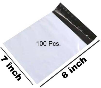 RV Enterprise Paper Bag Plastic 7x8 Inches Tamper Proof Courier Bags, Without POD Jacket Envelops Cover Bags Packaging Box