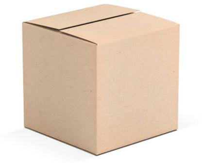 zyrah Corrugated Cardboard 3 PLY BROWN BOXES 10X10X10 25 PIECE Packaging Box