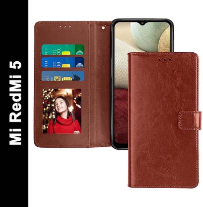 Coverfixer Wallet Case Cover for Mi Redmi 5