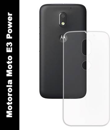 Casotec Back Cover for Motorola Moto E3 Power Clear Soft TPU
