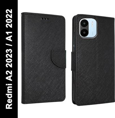 Wristlet Flip Cover for Mi A1, Redmi A1 2022, Redmi A2 2023