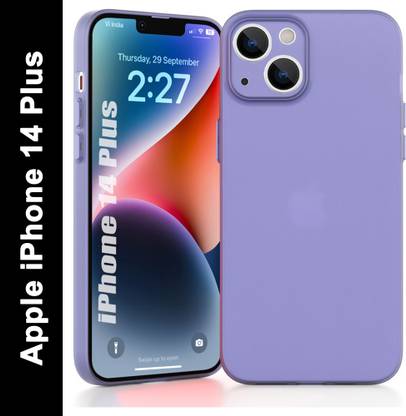 SQUIF Back Cover for Apple iPhone 14 Plus Flexible, Ultra Soft and Thin