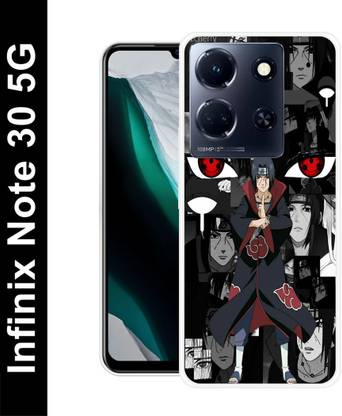 itrusto Back Cover for Infinix Note 30 5G, X6711 Itachi Uchiha, Anime Character Printed Designer Mobile Cover