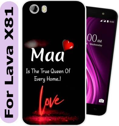 SmartGoldista Back Cover for Lava X81 4G