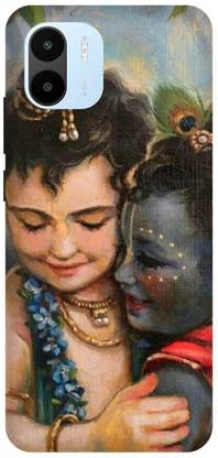 JUGGA Back Cover for REDMI A1, 220733SH, RADHA, KISHAN, KRISHAN, JI, KANHAIYA