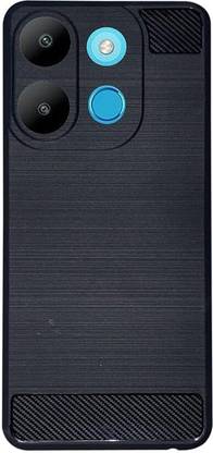 Jics Back Cover for itel A60 |Hybrid Shock Proof | Matte Soft Silicon Flexible | Back Case