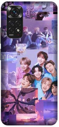 PHONE WALEY.COM Back Cover for Redmi Note 11 , 2201117TI , BTS, bts, BTS army, BTS Love, bts singers Printed