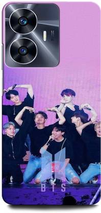 ORBIQE Back Cover for Vivo Y02 BTS, V, JUNGBOOK, JIMIN, JIN, BTS ARMY, SINGER, BOY BAND