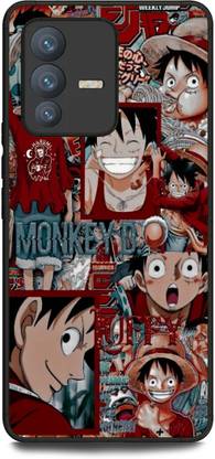 INDICRAFT Back Cover for Vivo V23 Pro 5G (LUFFY, SMILE, ANIME, CARTOON )