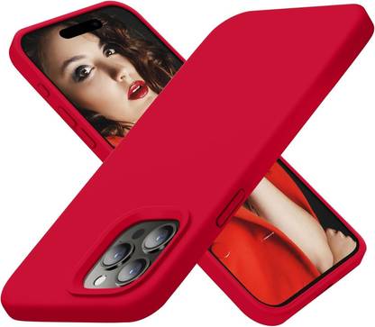 mizi Back Cover for iPhone 15 Pro Deep Red