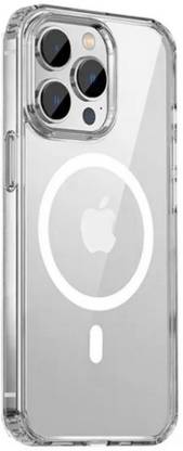 BESPRO Back Cover for Apple iPhone 14 Pro, Clear Magnetic Case with Mag-Safe, Yellowing-Resistant