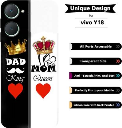 BUYMORE Back Cover for Vivo Y18
