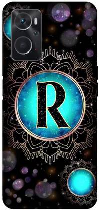 PHONE WALEY.COM Back Cover for Realme 9i , RMX3491 , R letter,R name R word , Printed Back Cover