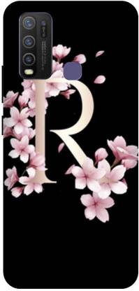 vs प्रिंट लिंक VIVO Y50 ,VIVO 1935 ,R letter,R name R word , Printed Back Cover के लिए