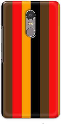 NDCOM Back Cover for Lenovo K6 Note Stripes Designer Printed