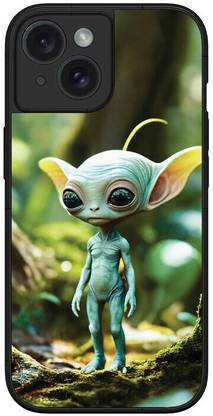 leeon Back Cover for iPhone 15, Alone Alien