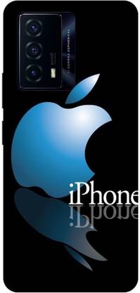 softcrash Back Cover for iQOO Z5 5G APPLE LOGO, APPLE, IPHONE, APPPLE PHONE, IPHONE