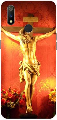 ADZIRE Back Cover for realme 3 Pro, RMX1851, JESUS, CROSS, GOD, CHRIST