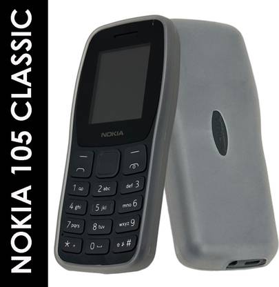 Gizmofreaks Back Cover for Nokia 105 Classic Model NO. : TA-1423 SS ( Pack of 2 )