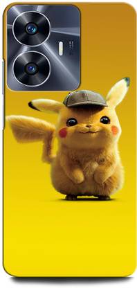 ORBIQE Back Cover for Vivo Y02 PIKACHU, POKEMON, GAME, CARTOON, PICACHUDEADPOOL