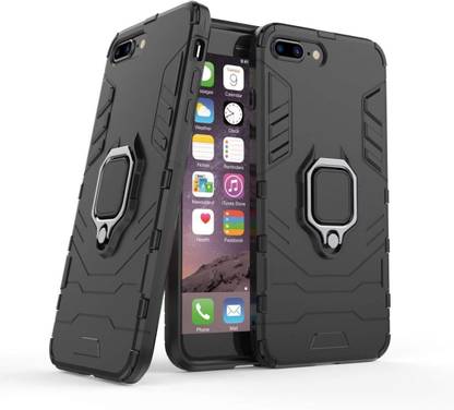 mamani Back Cover for IPhone 7 Plus Defender Case | Rotating Ring Holder & Kickstand in-Built