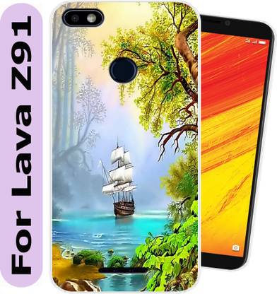 SmartGoldista Back Cover for Lava Z91