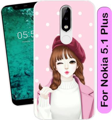 Goldista Back Cover for Nokia 5.1 Plus