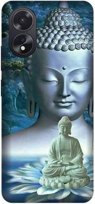 3D U PRINT Back Cover for OPPO A18, CPH2591,Buddha,BHUD DARM