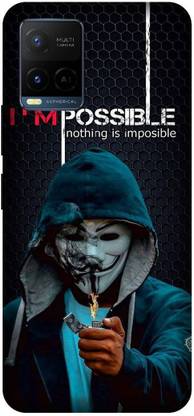 3D U PRINT Back Cover for VIVO Y21E ,V2111 The Joker,Batman