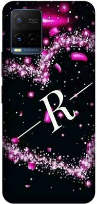 3D U PRINT Back Cover for VIVO Y21E ,V2111 R letter,R name R word