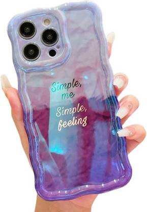 PEEPERLY Back Cover for iPhone 15 Twisted Edge Gradient Beauty Phone Case