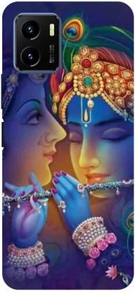 DIKRO Back Cover for vivo Y01, V2166, RADHA, KRISHAN, KISHAN, KANHAIYA, JI, RANI