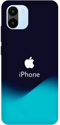Afterglow Back Cover for Redmi A1 2022 APPLE LOGO, APPLE, IPHONE, APPPLE PHONE, IPHONE
