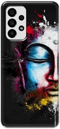 NDCOM Back Cover for Samsung Galaxy A73 5G Lord Budha Face Printed