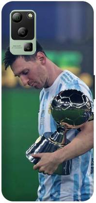 DIKRO Back Cover for Lava Blaze 5G, LXX503, LIONEL, MESSI, ARGENTINA, CUP, 10, MESSI