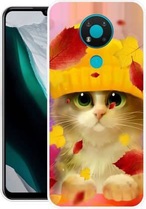 SHIVKUDI Back Cover for Nokia 3.4