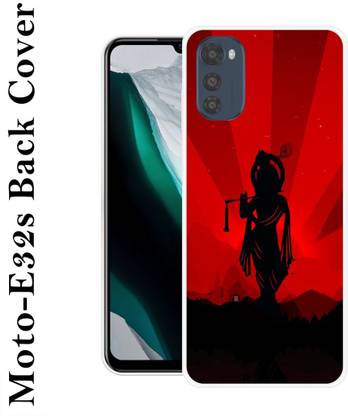 INDIALAND Back Cover for Motorola Moto E32s