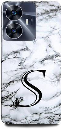 ORBIQE Back Cover for Vivo Y02T S, S LETTER, S ALPHABET, DESIGN