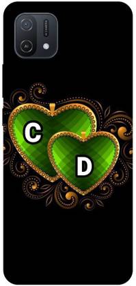 ThePrintlink Back Cover for Oppo A16k, CPH2349, C D, C LOVE D, C D NAME, C D ALPHABET, LOVE